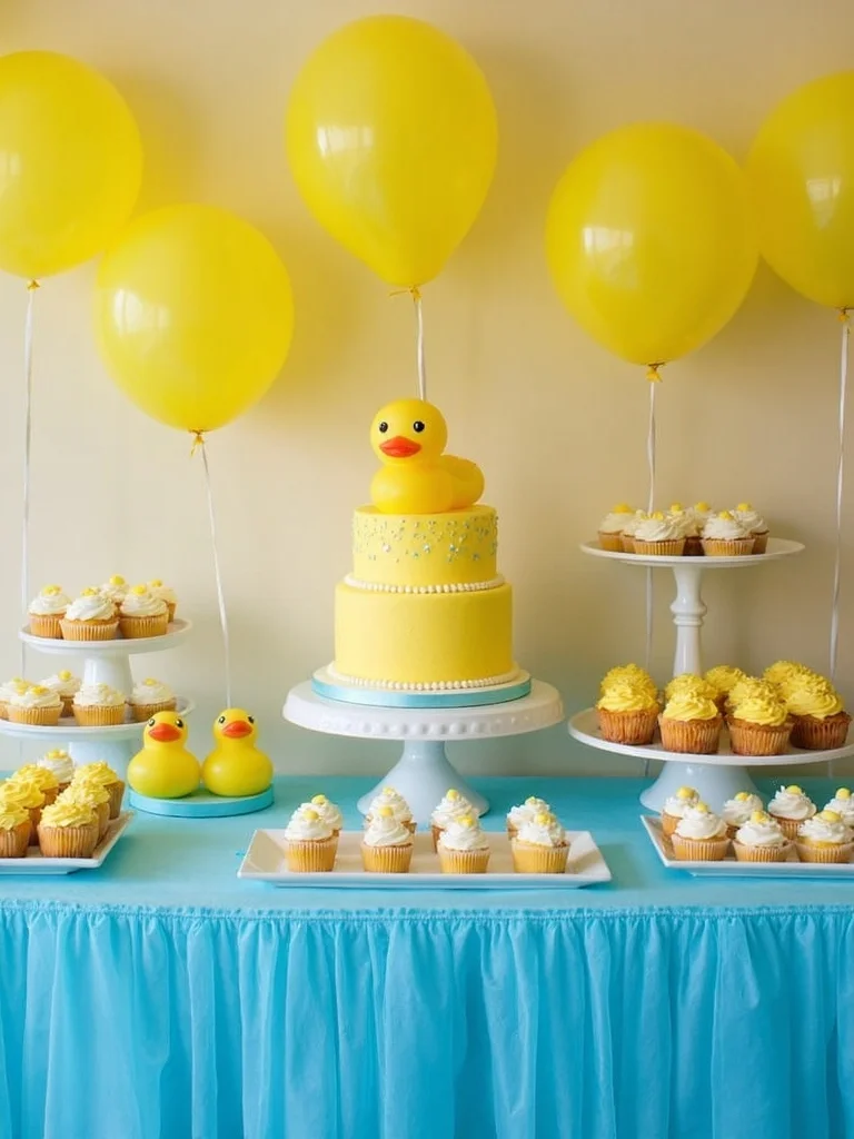 duck themed cake designs