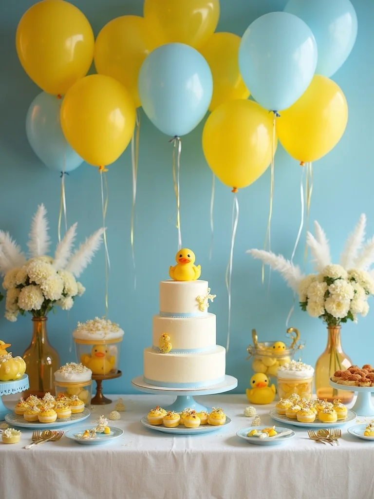 duck themed photo booth fun