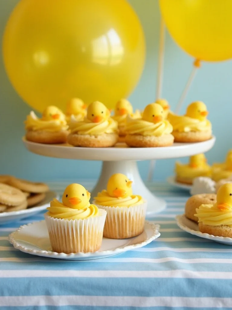 duck themed snacks and treats