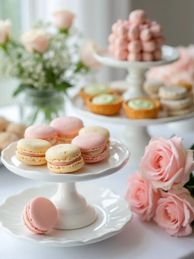 elegant baby shower bites
