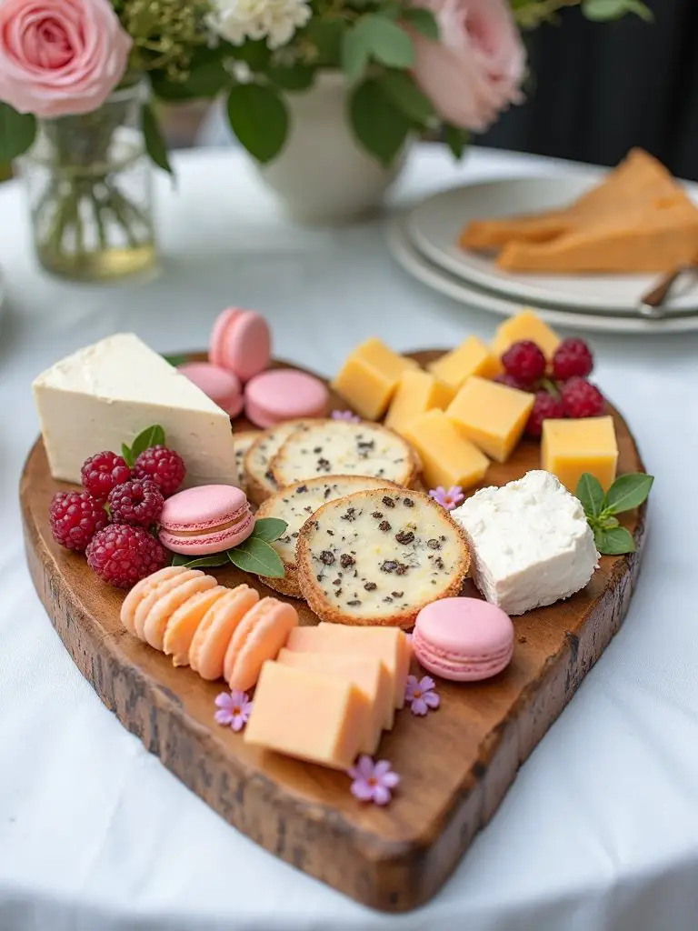 elegant baby shower platter