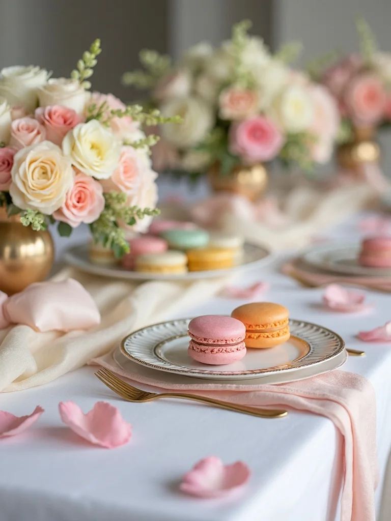 elegant baby shower setups