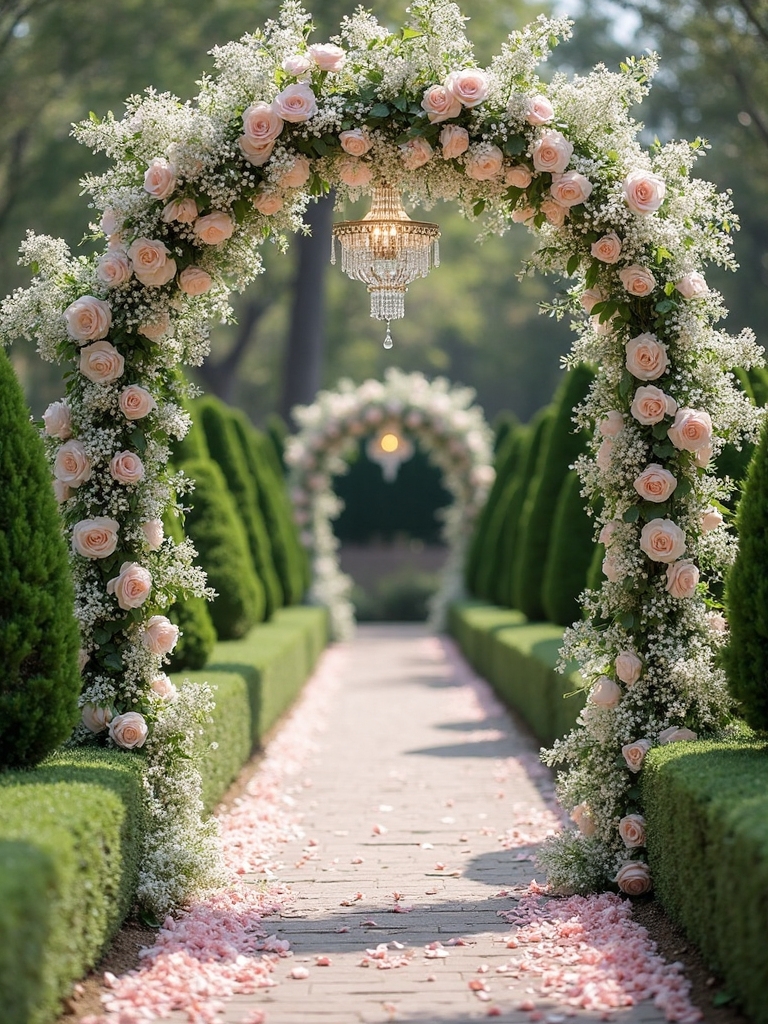 elegant garden wedding decor ideas