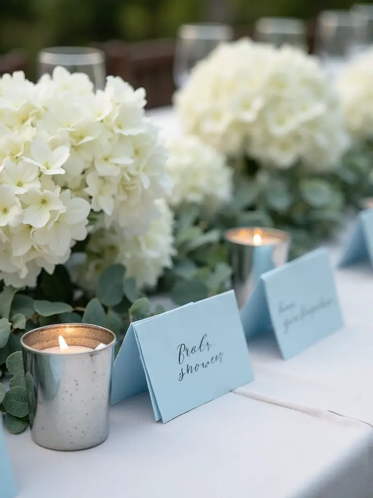 elegant table number cards