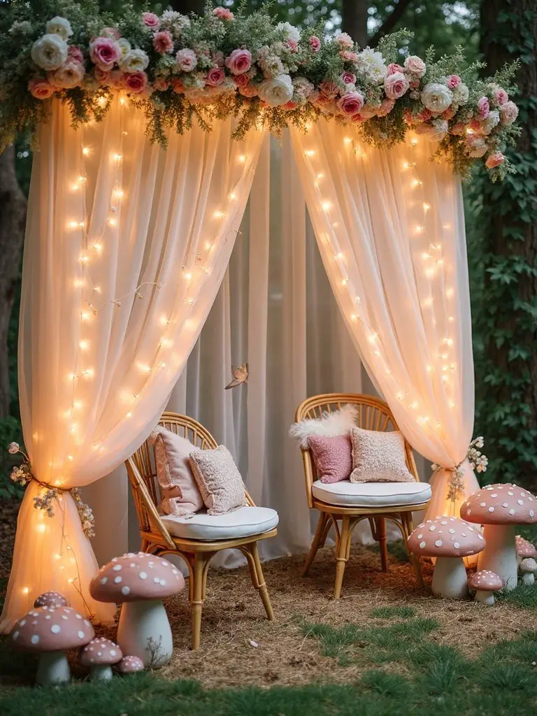 enchanted forest baby shower