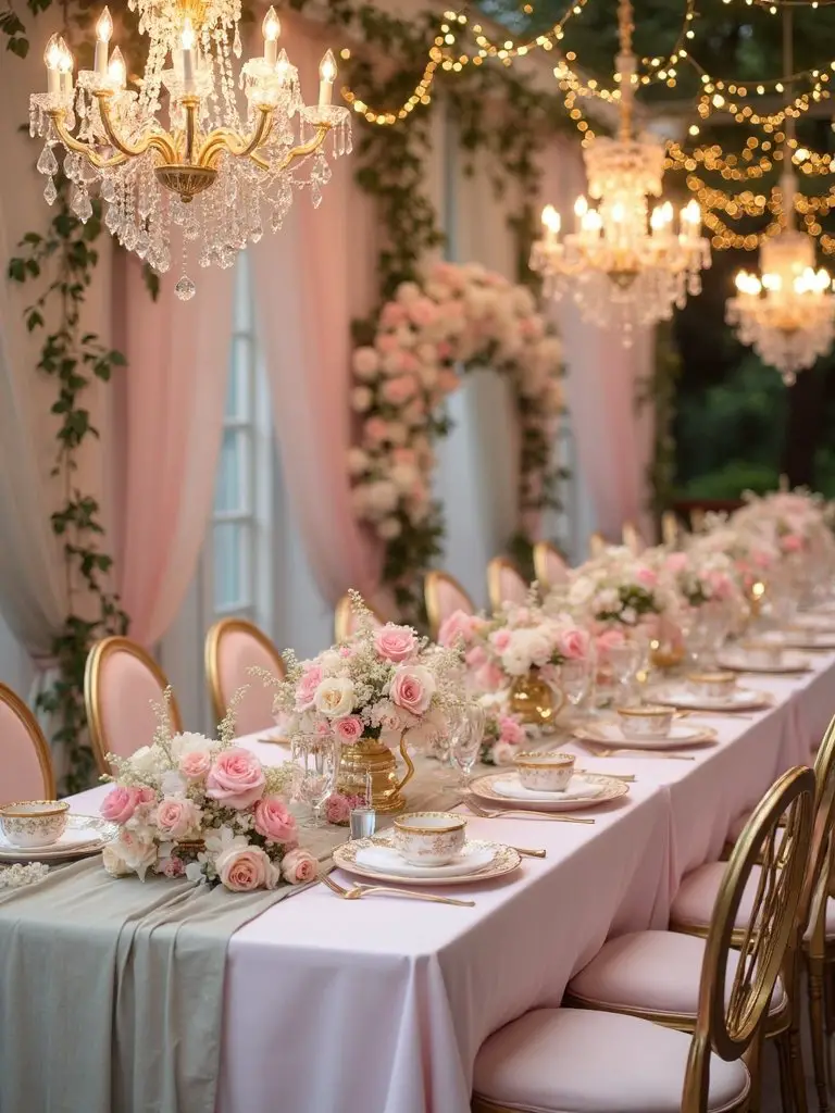 enchanted garden baby shower