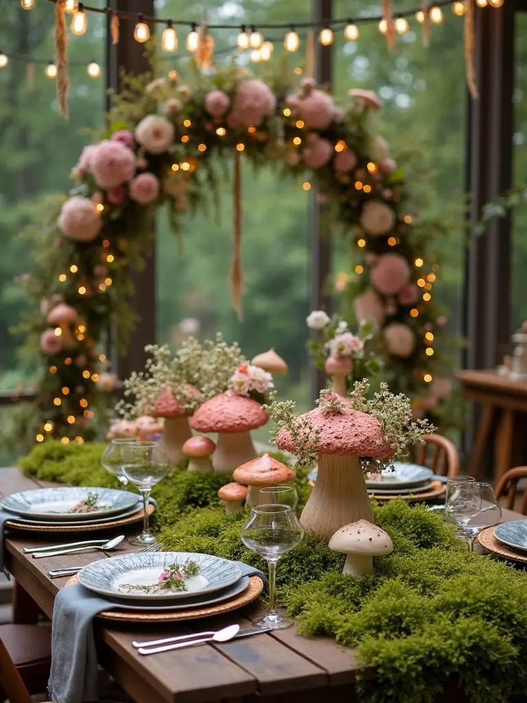 enchanted garden baby shower