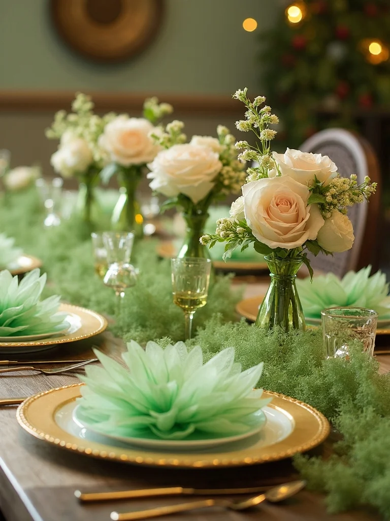 enchanted green and gold