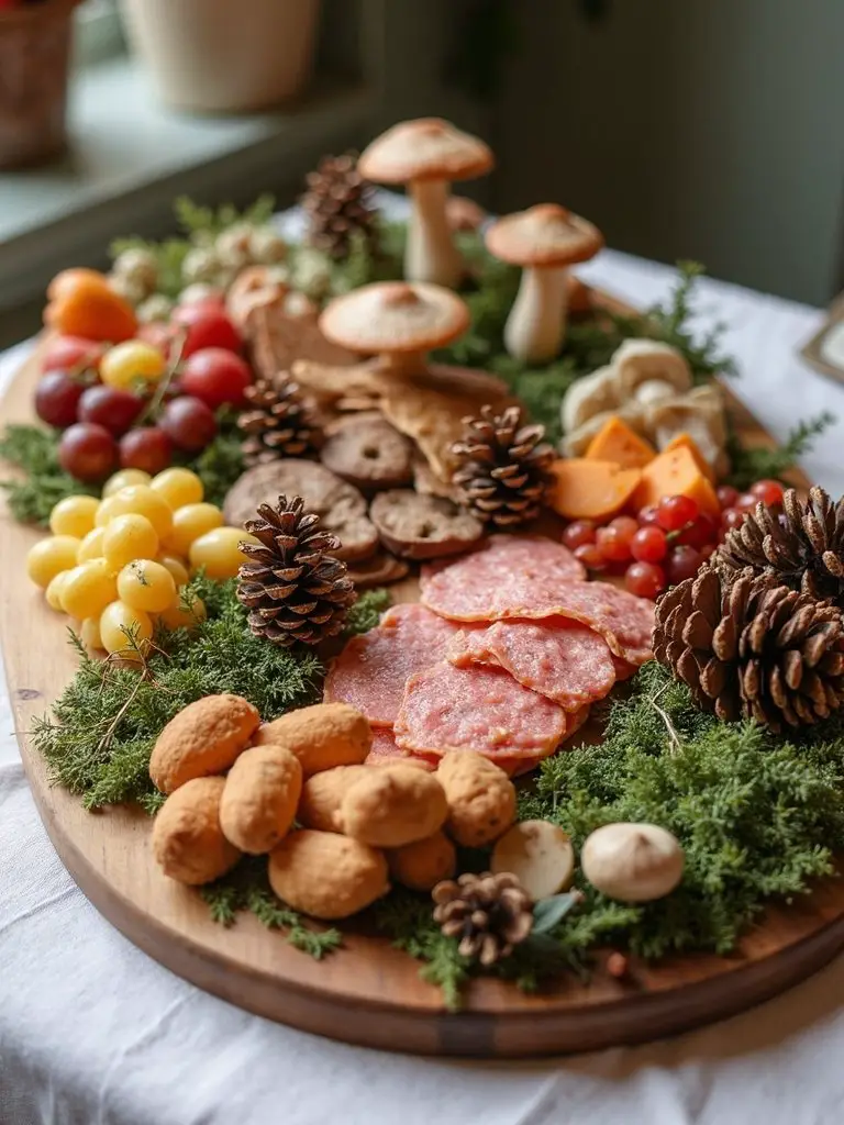 enchanted woodland grazing board