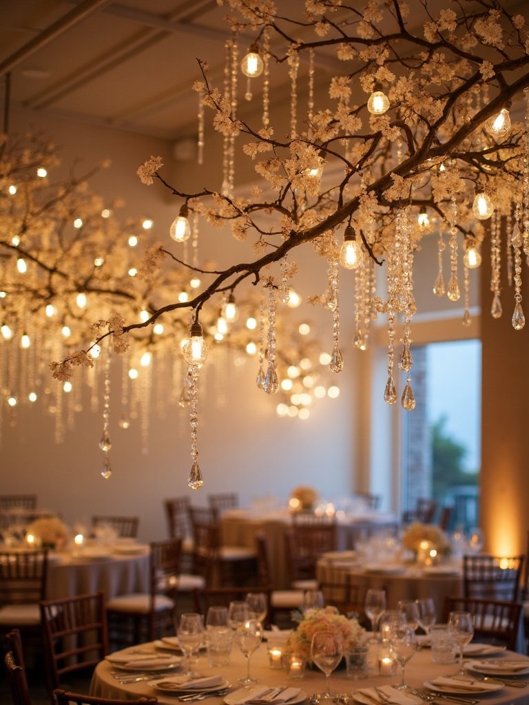 enchanted woodland venue transformation