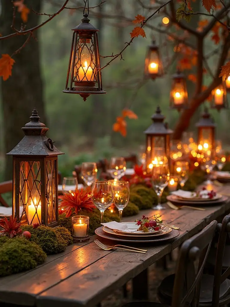 enchanting autumn forest dreamscape