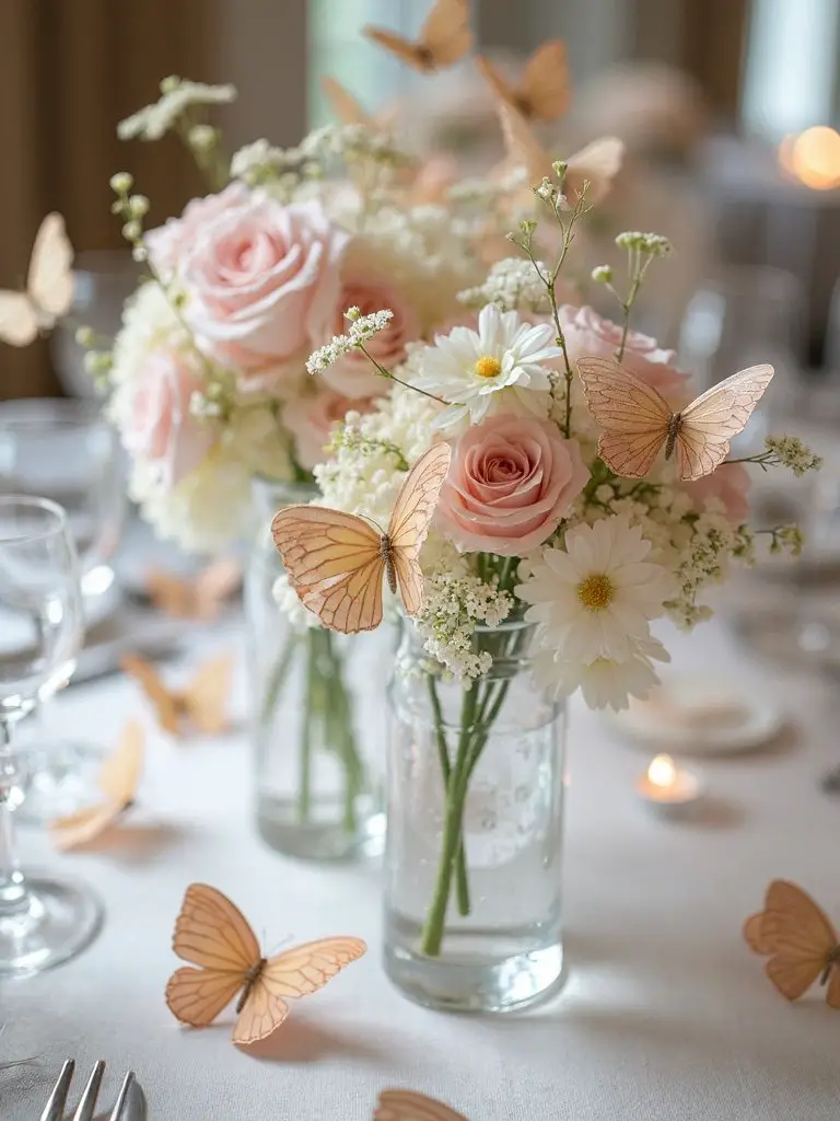 enchanting butterfly adorned wedding accents