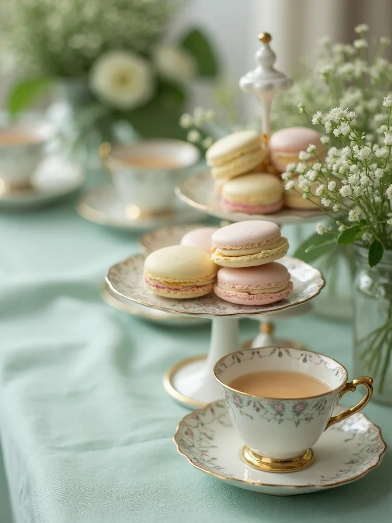 enchanting intimate tea service