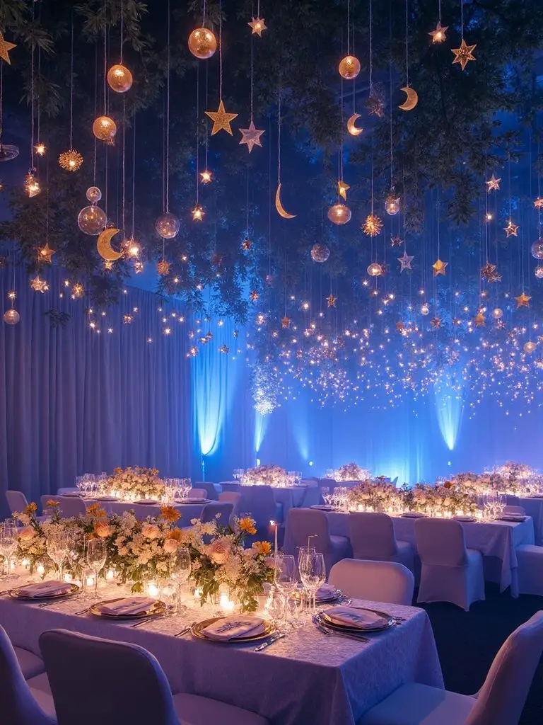 enchanting moonlit venue transformation