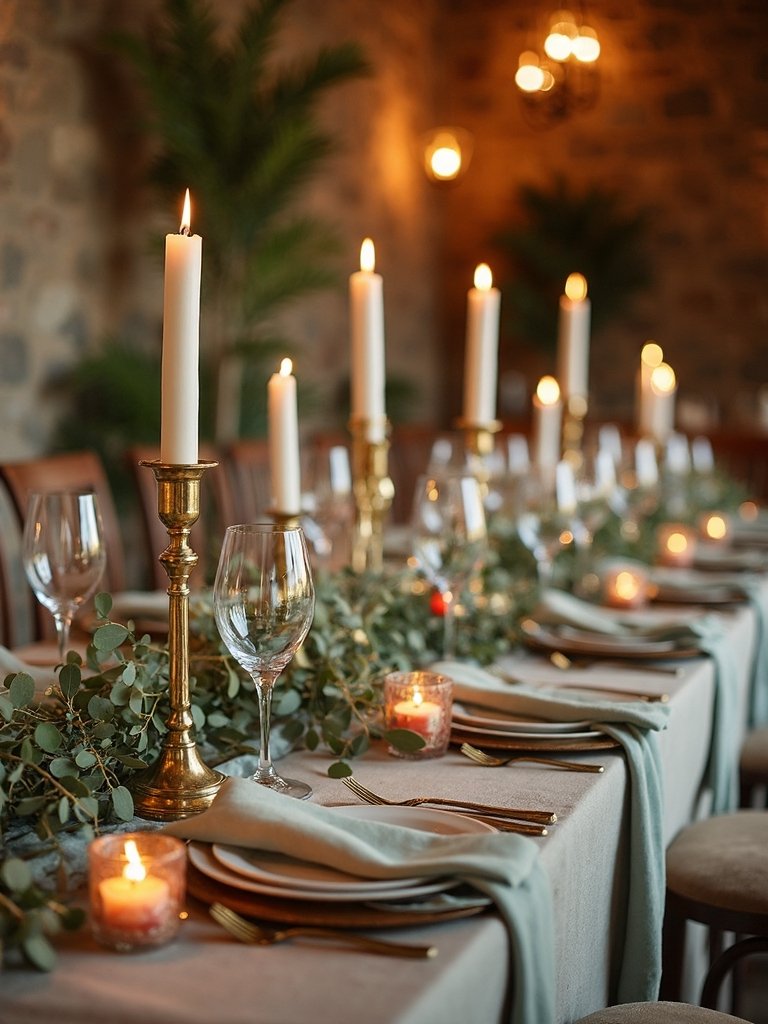 enchanting olive green ambiance
