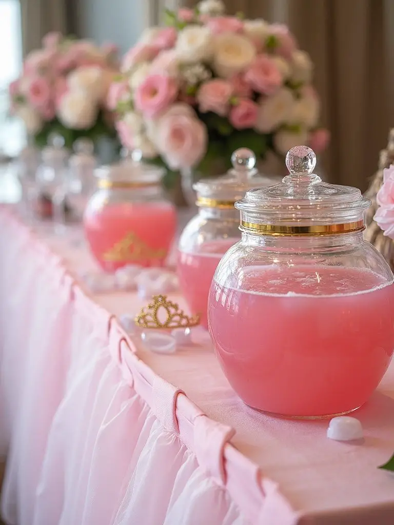 enchanting princess beverage station