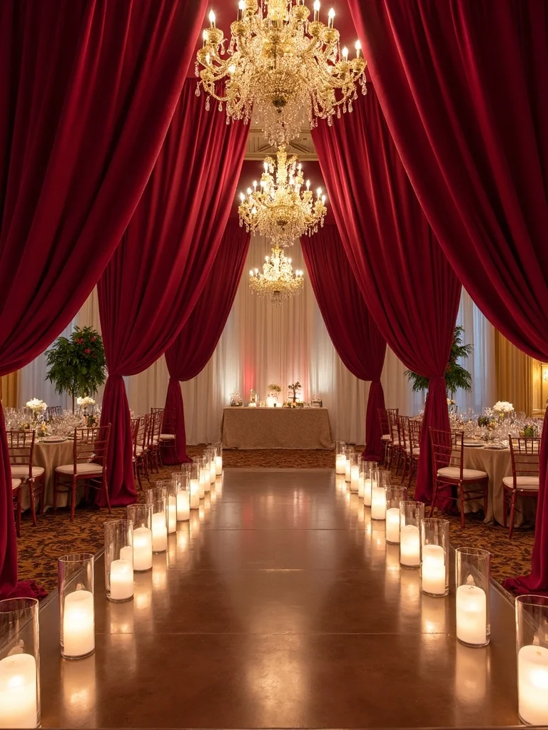 ethereal enchanting floral infused reflective dance floor