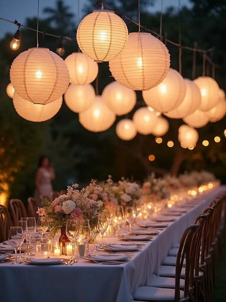 ethereal intimate lighting ceremony