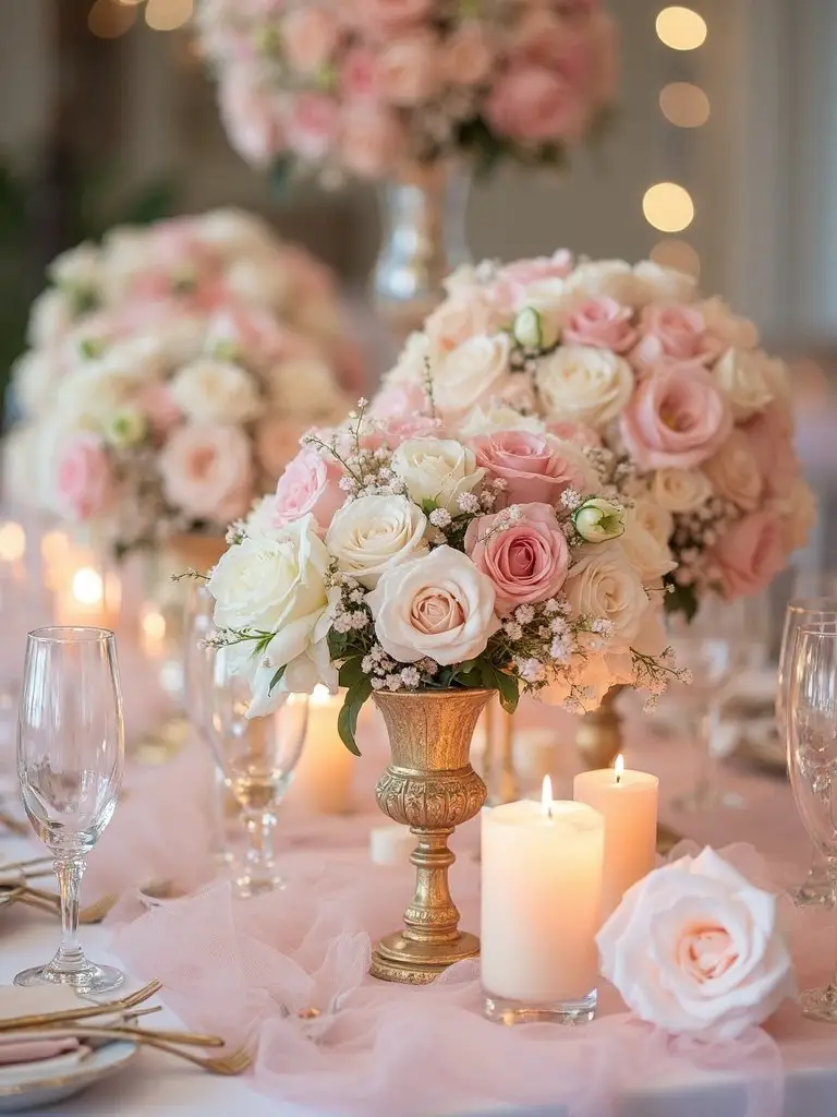 eye catching floral centerpieces