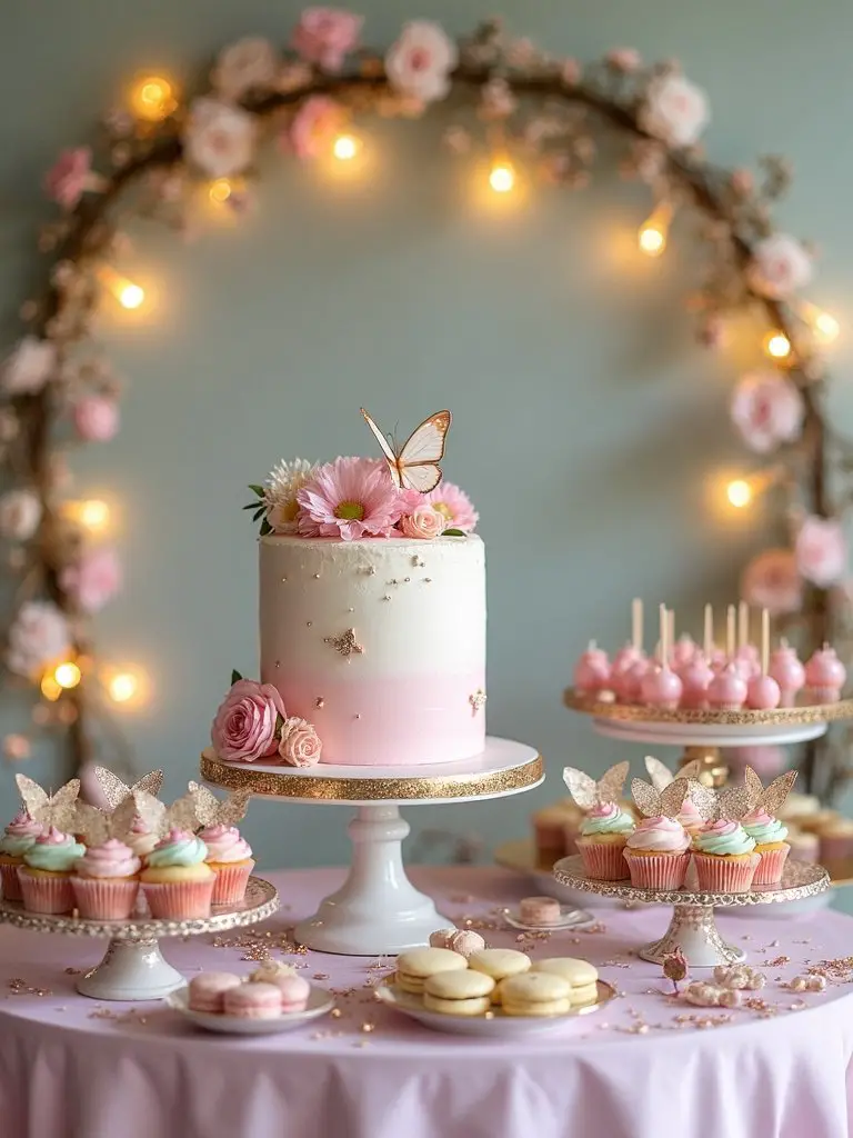 fairy garden baby shower menu