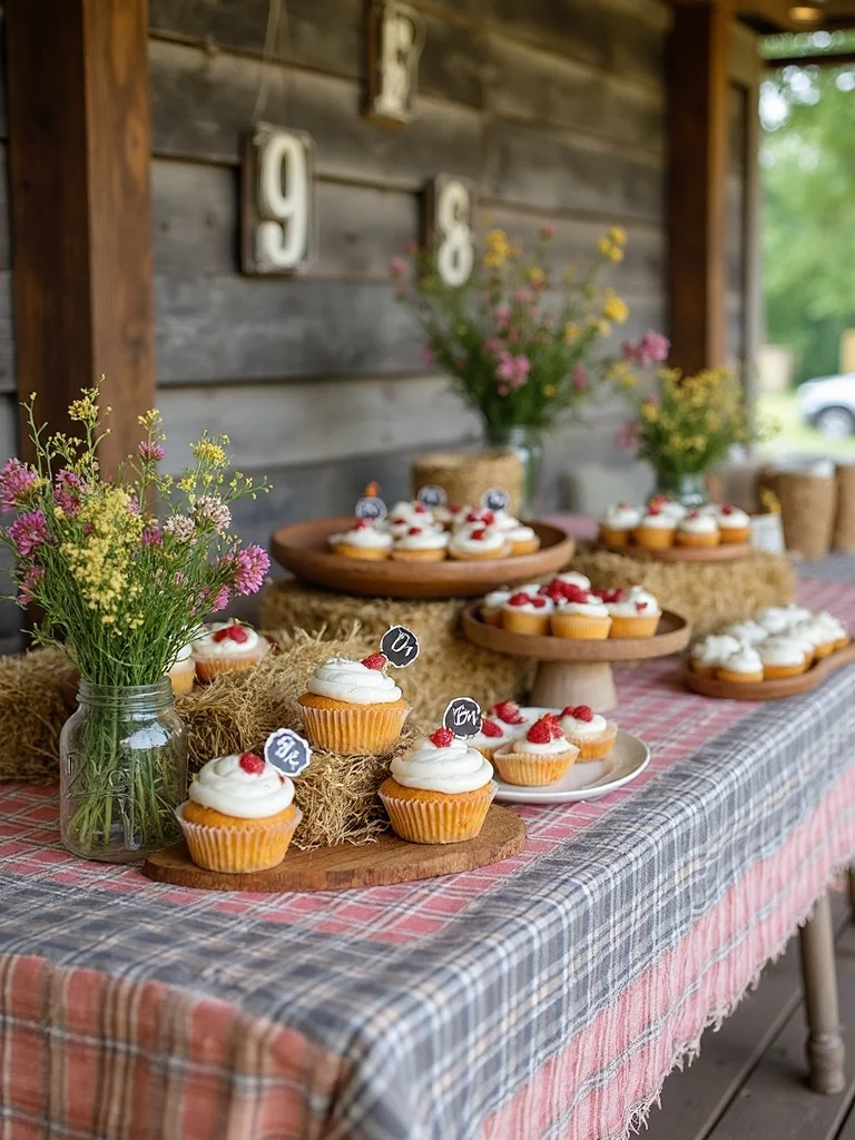 farm themed buffet ideas