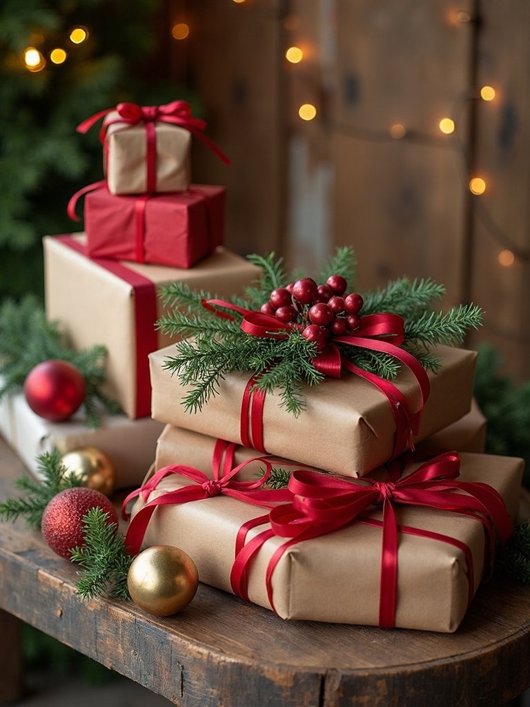 festive registry gift display