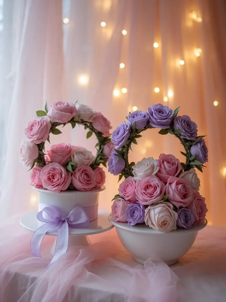 floral crown garden party