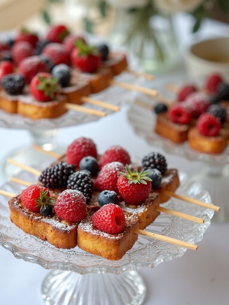 french toast sandwich skewers