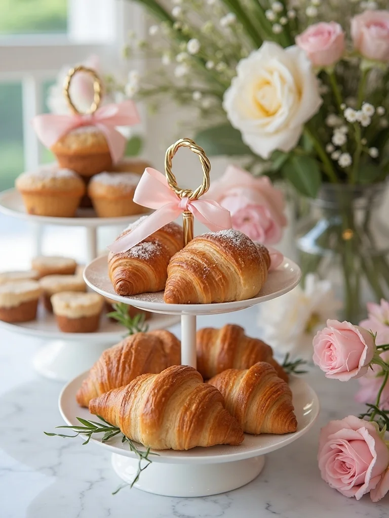 fresh baked pastry variety