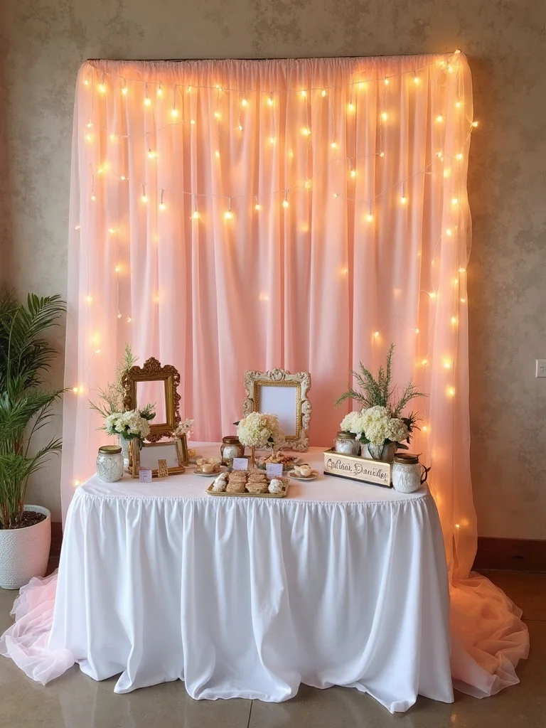fun photo booth setup