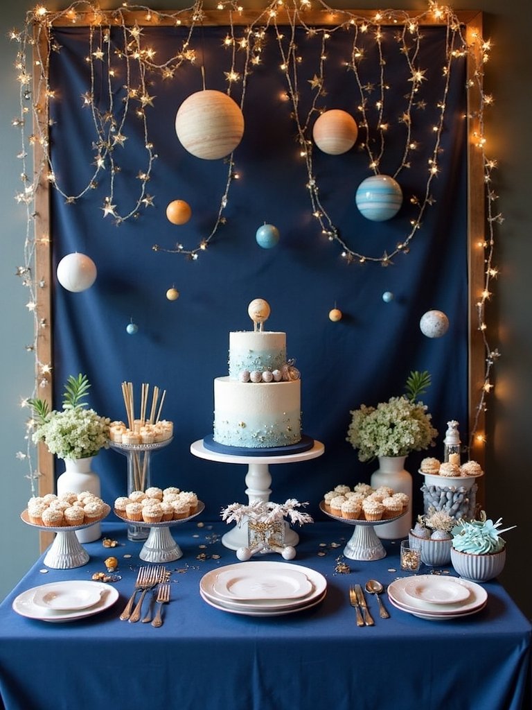 galactic baby shower theme