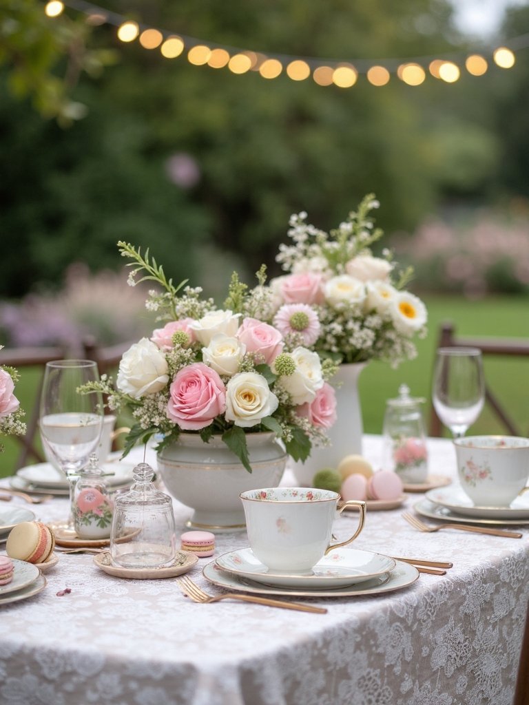 garden tea party elegance