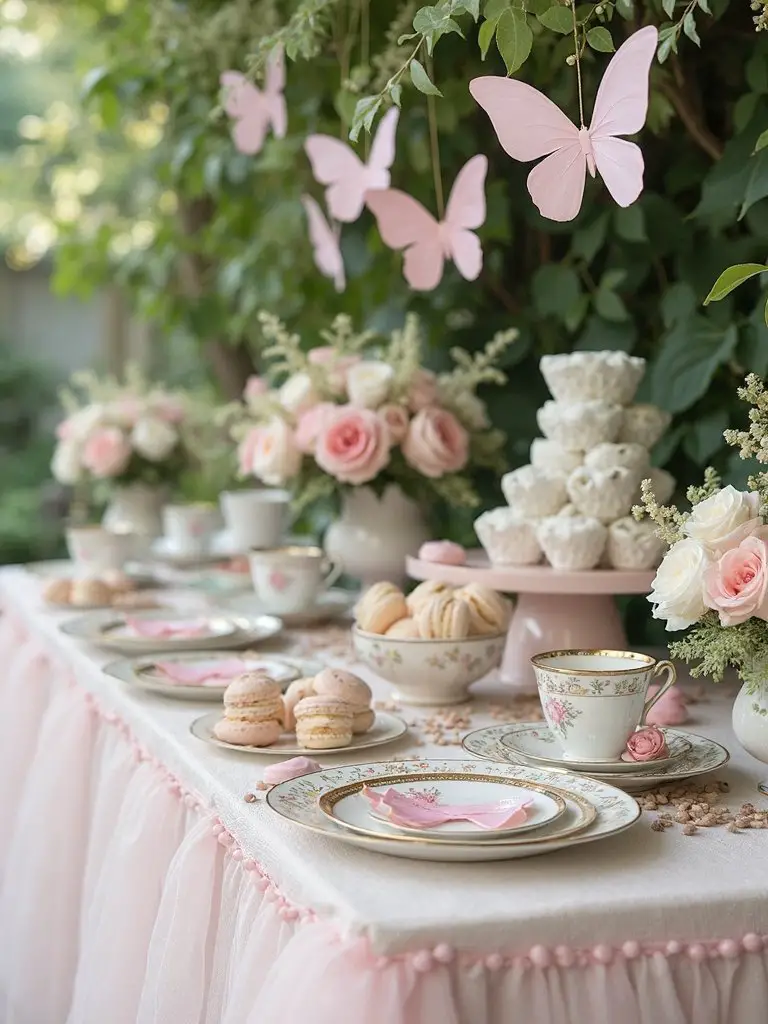 garden tea party elegance