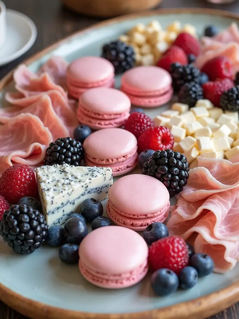 gender reveal charcuterie display