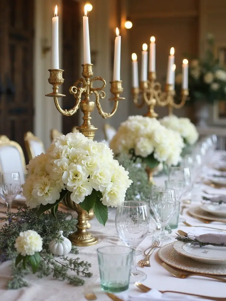 gilded french elegance enchanting tablescape