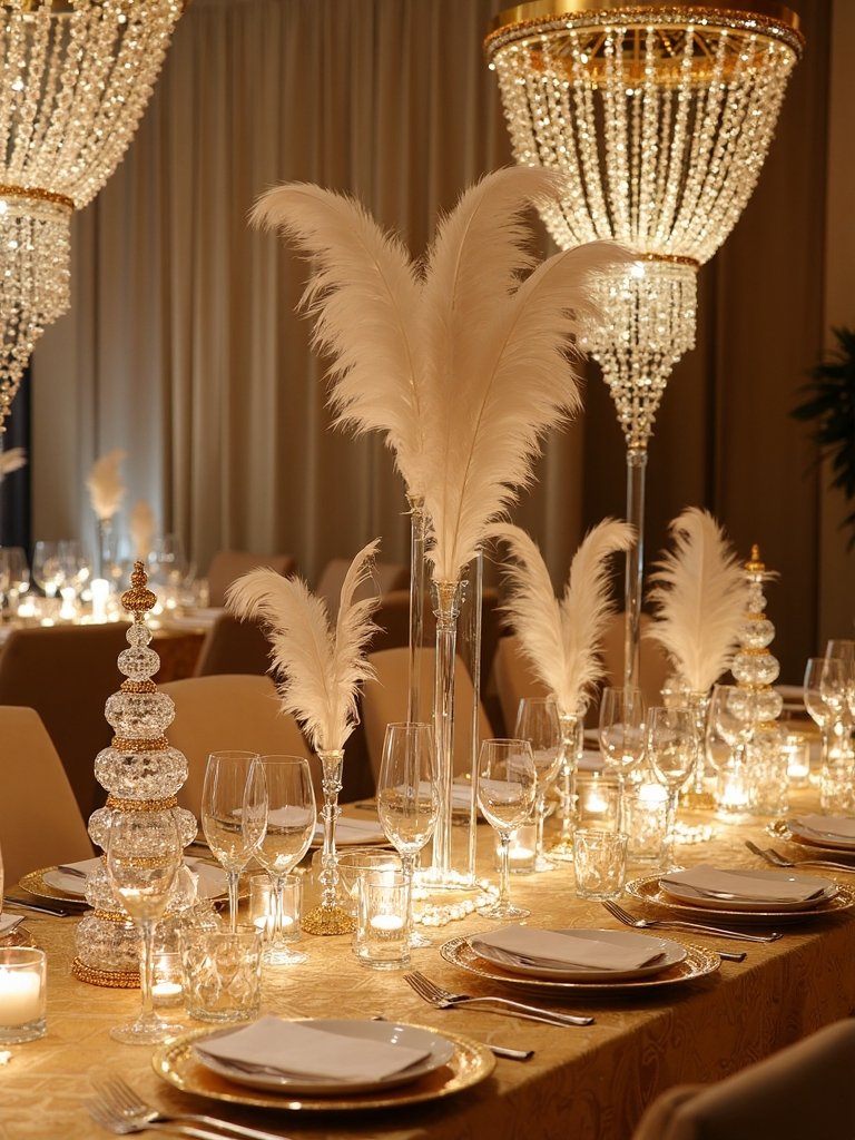 glamorous dazzling immersive gatsby inspired celebration