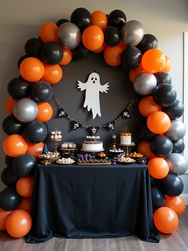 gothic halloween baby shower