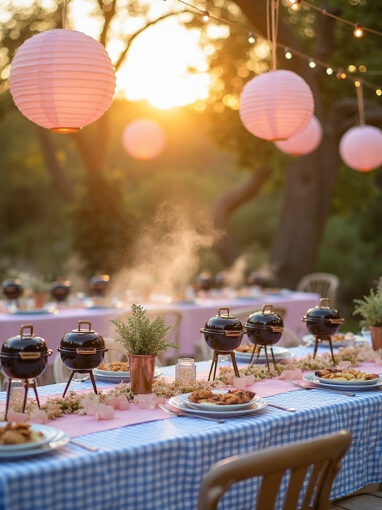grilled baby shower celebration