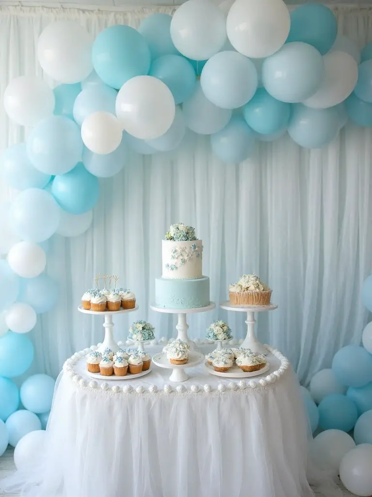 heavenly cloud themed party favors