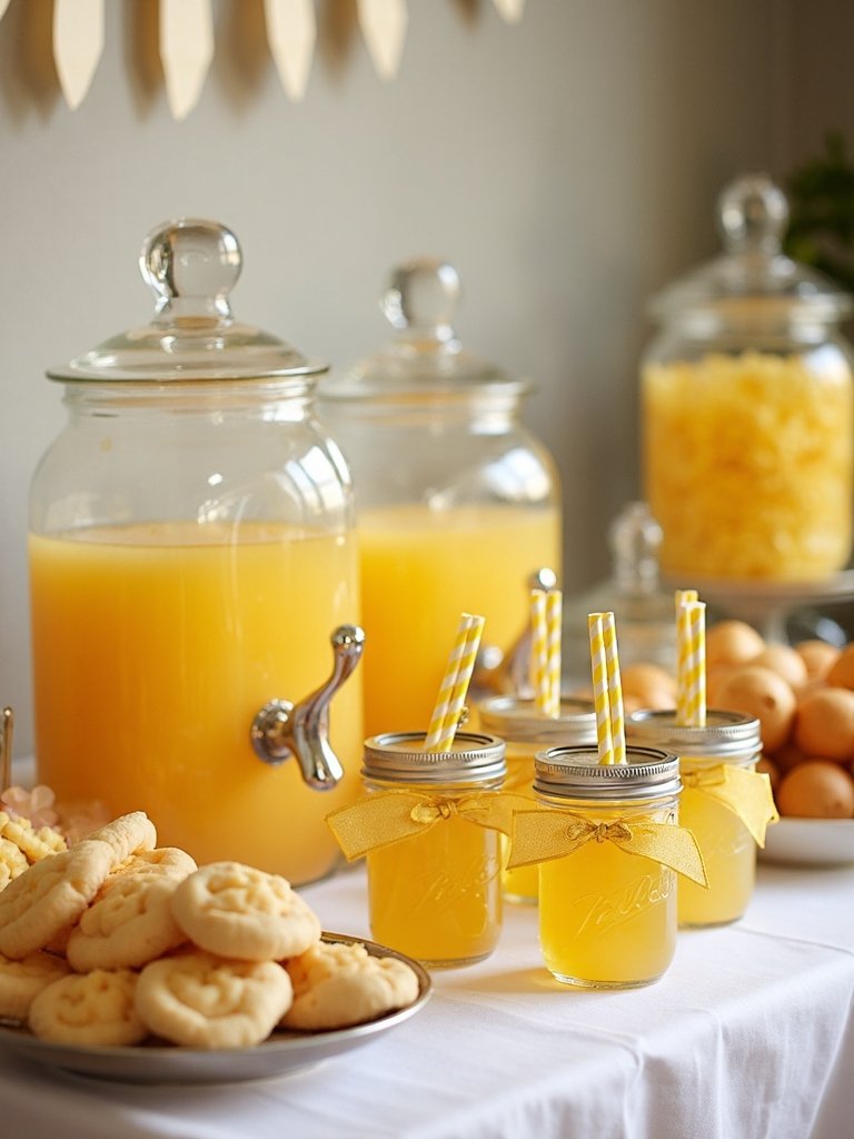 honey themed drink station
