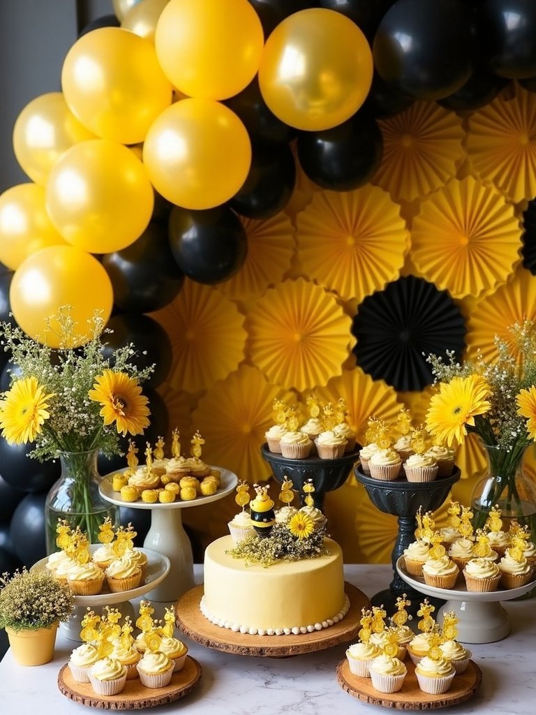 honeycomb photo backdrop creation
