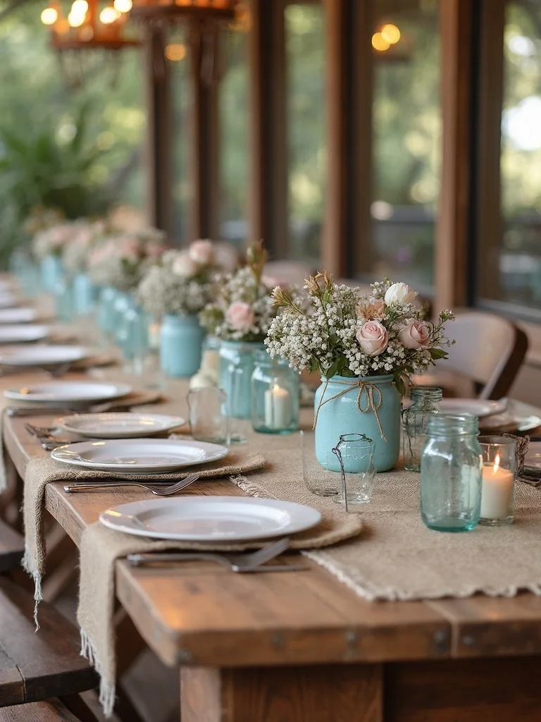 horseshoe wishing well centerpiece