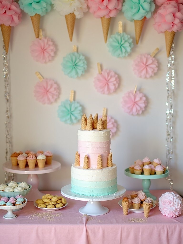 ice cream themed baby shower