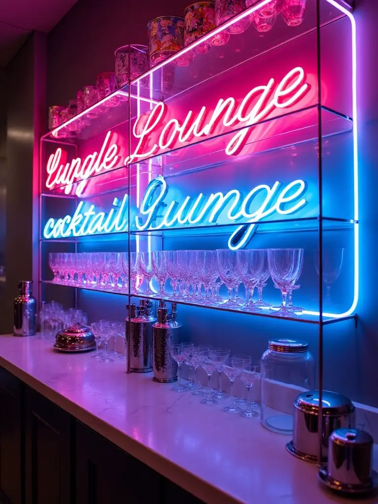 illuminated engaging memorable cocktail hour