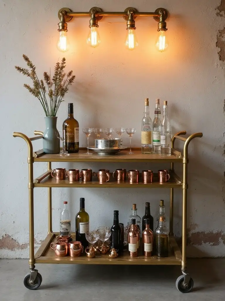 industrial vintage charm
