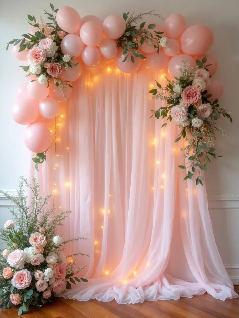 instagram worthy baby shower backdrop