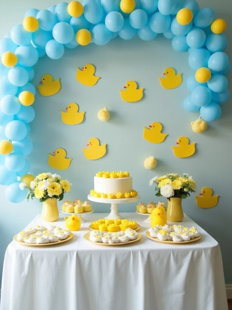 interactive duck baby shower