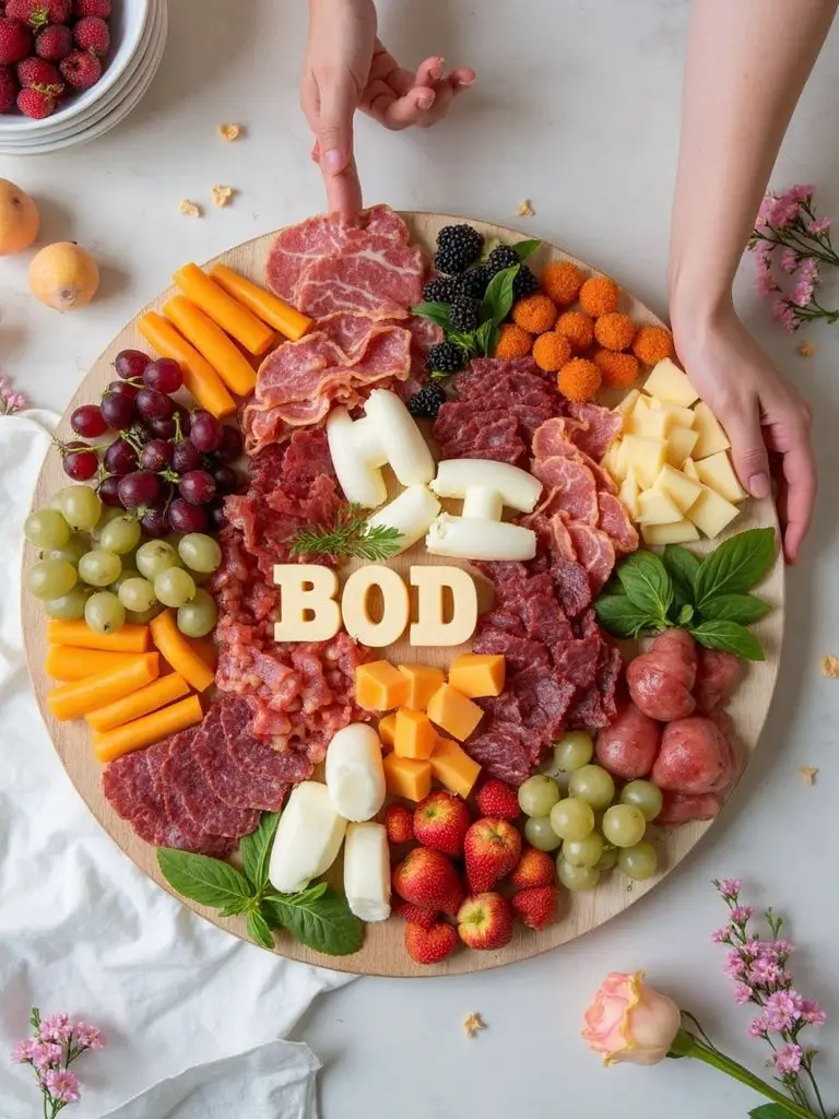 interactive educational snack display