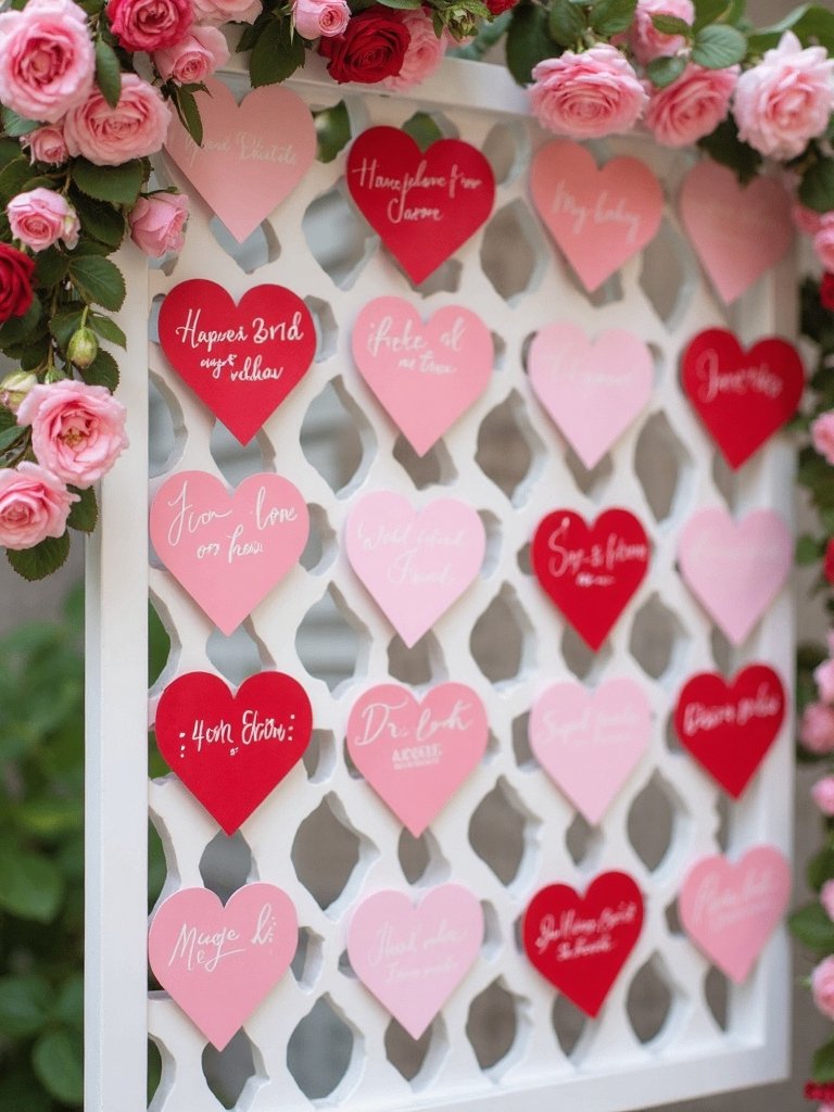 interactive guest message display