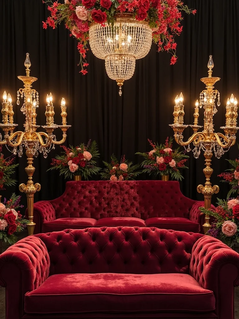 intimate sophisticated luxurious lounge design